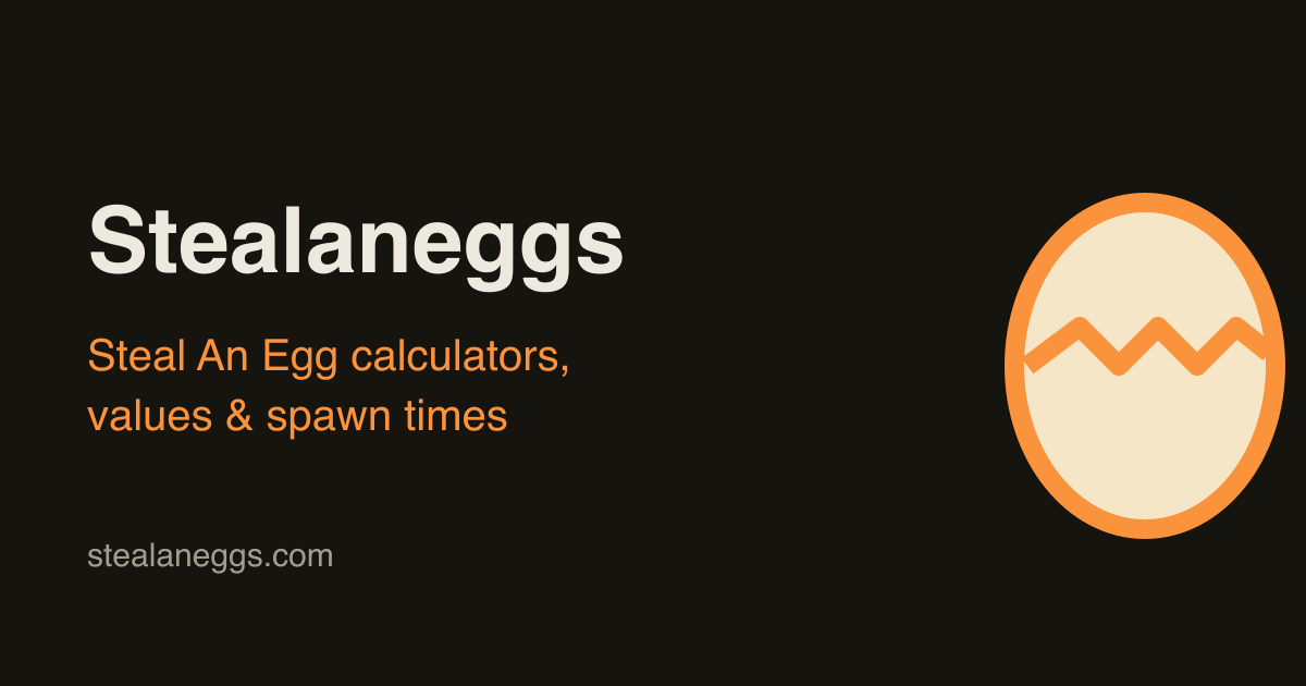 Cosmic — Steal An Egg Speed Requirement & Guardian